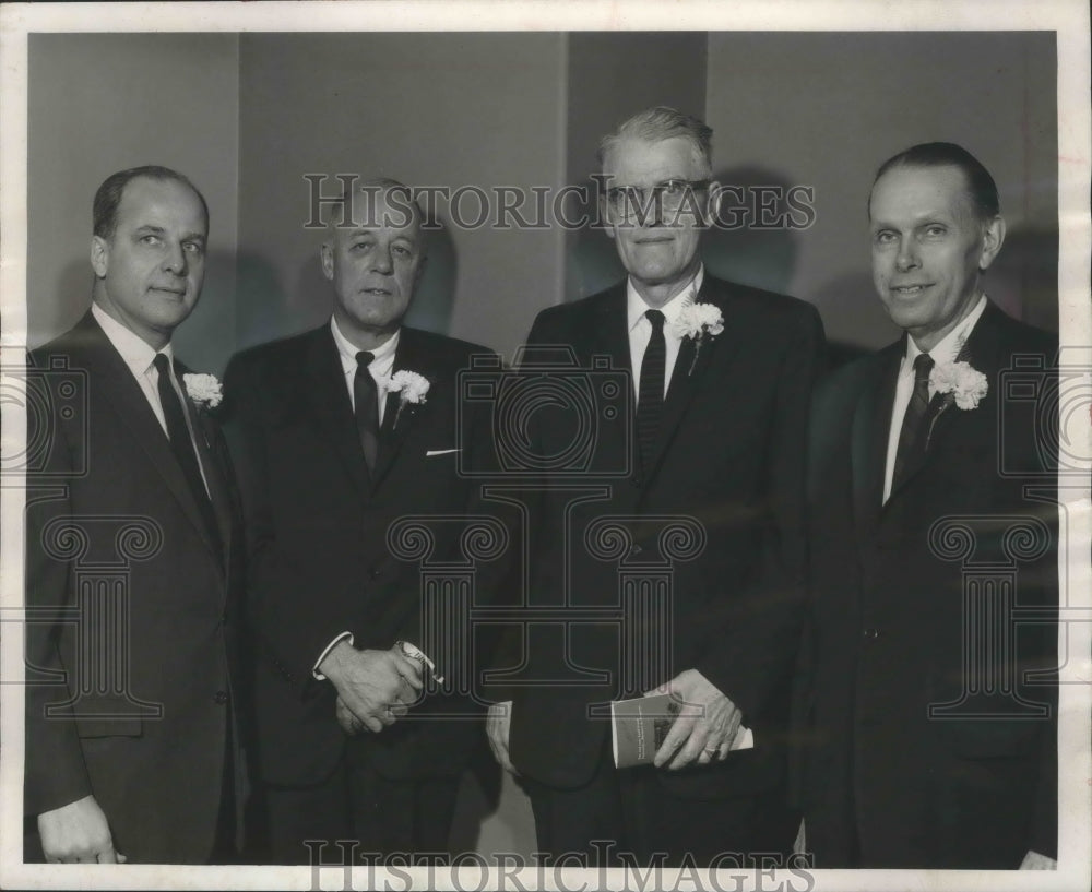 1962 Press Photo Gov. Nelson (left) and others,University of Wisconsin Farm Week-Historic Images