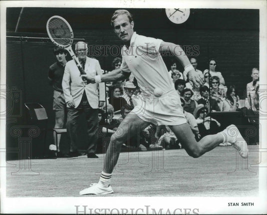 Press Photo Stan Smith American Tennis Player - mjb68125 - Historic Images