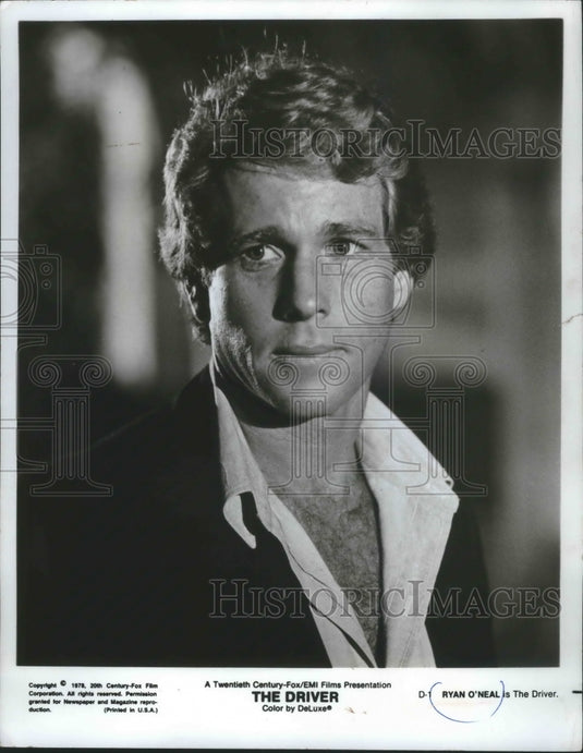 1984 Press Photo Actor Ryan O'Neal stars in "The Driver" - mjb68373 - Historic Images