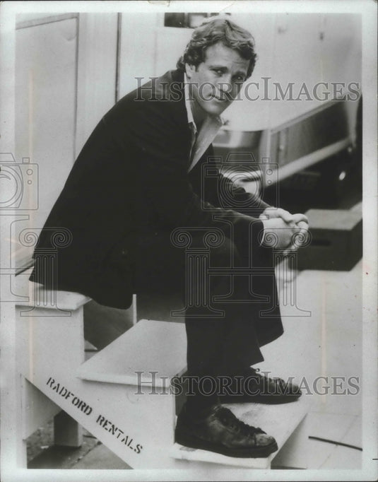 1978 Press Photo Actor Ryan O'Neal in an action film "The Driver" - mjb68784 - Historic Images