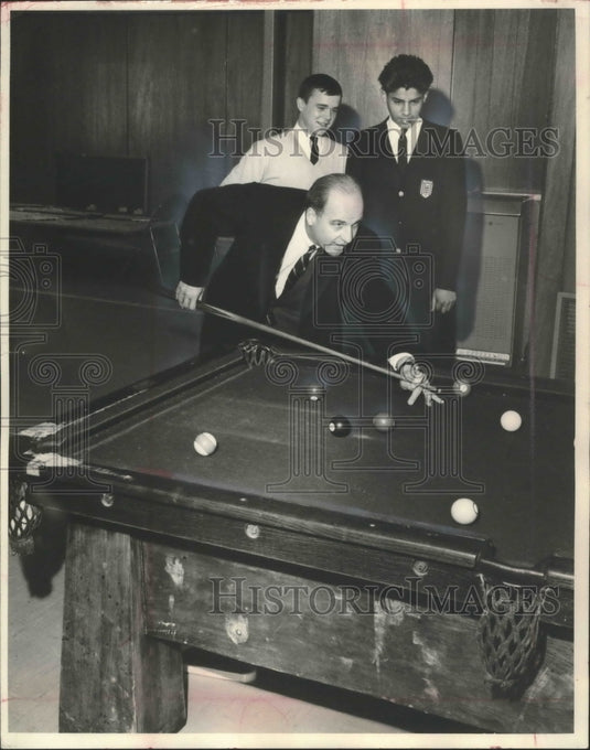 1966 Senator Gaylord Nelson with job corps youths, Ashland County - Historic Images
