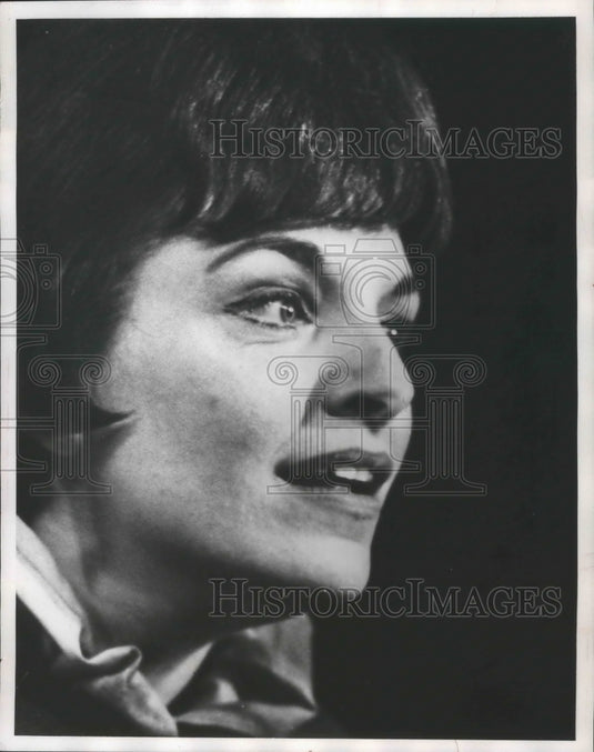 1971 Press Photo June O'Keefe, Milwaukee Players - mjb68826 - Historic Images