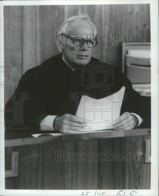 1980 Press Photo Richard Widmark, actor - mjb68865 - Historic Images