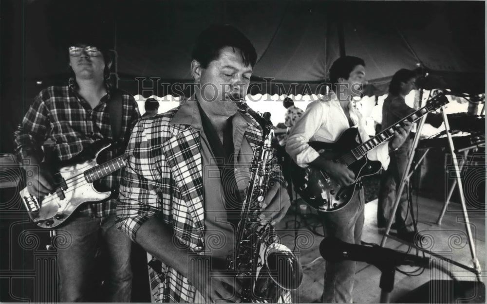 1987 Inter City Blues Band , Milwaukee - Historic Images