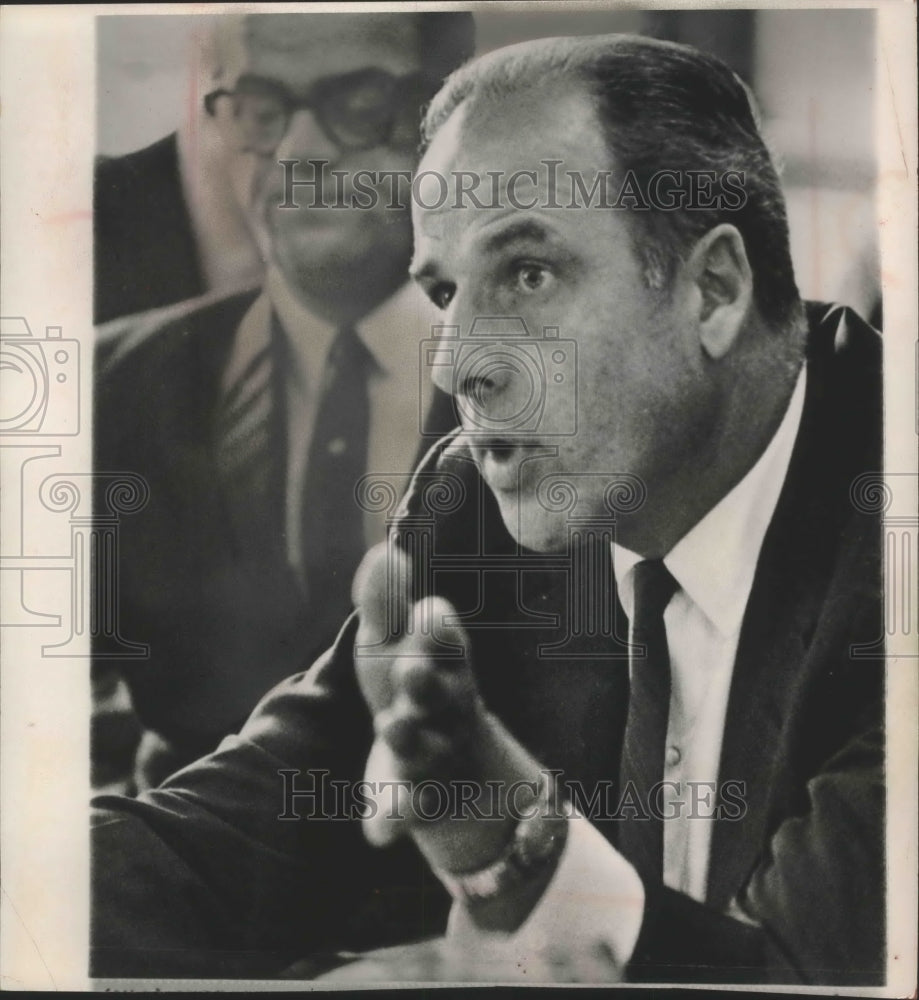 1961 Press Photo Wisconsin Democratic Governor Gaylord Nelson - mjb70102 - Historic Images