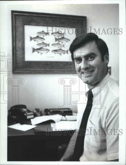 1977 Dr Bernard W. Nelson, Acting Dean of the Medical School-Historic Images