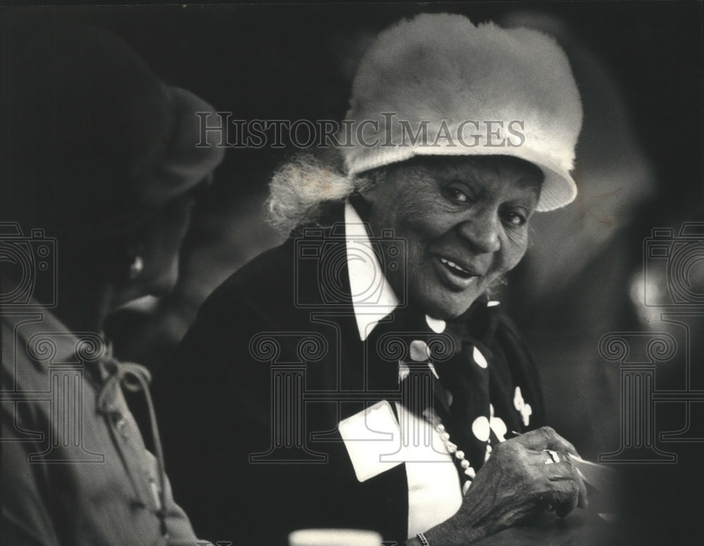 1993 Press Photo Zella Nash, political activist, Coalition of Wisconsin Aging - Historic Images