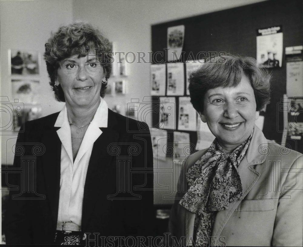 1982 Claire Musickant (R) Waukesha Co. Tech. Women's Development Ctr - Historic Images