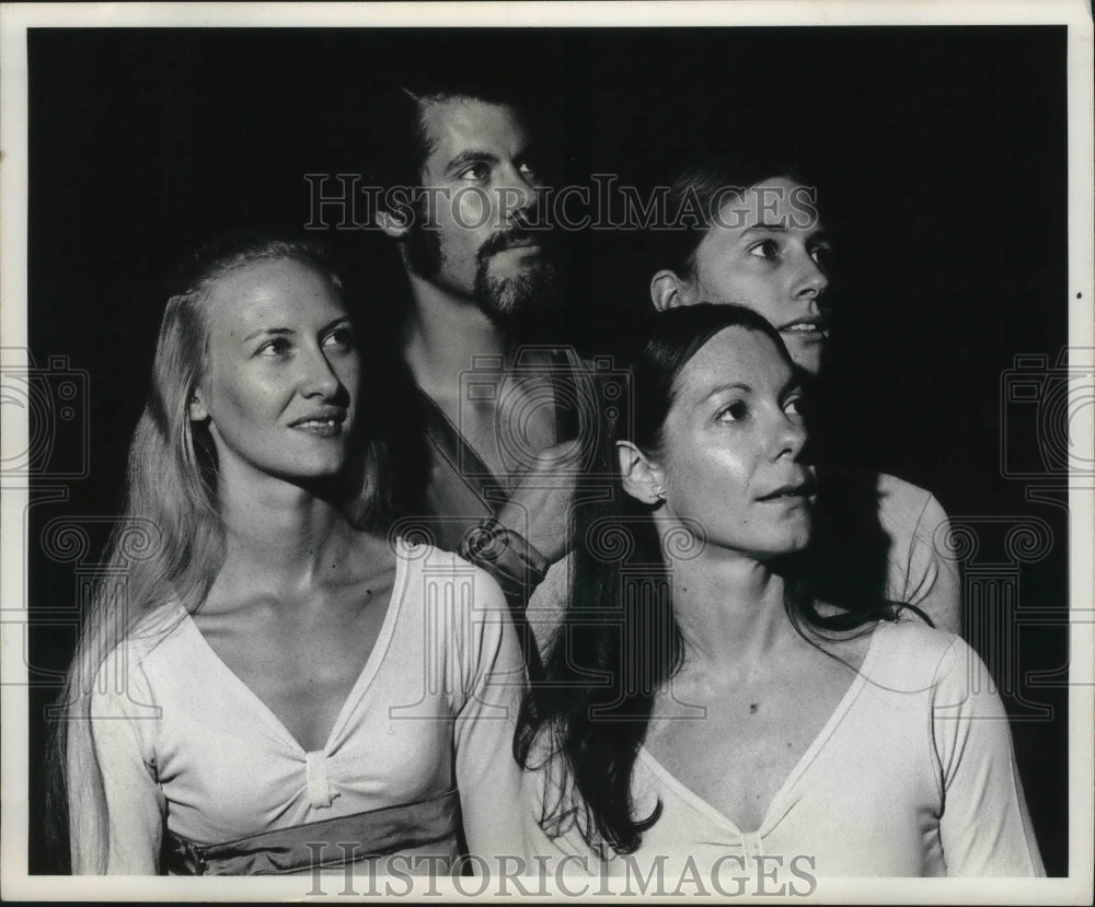 1974 Press Photo Members of UWM dance faculty to perform at scholarship benefit - Historic Images