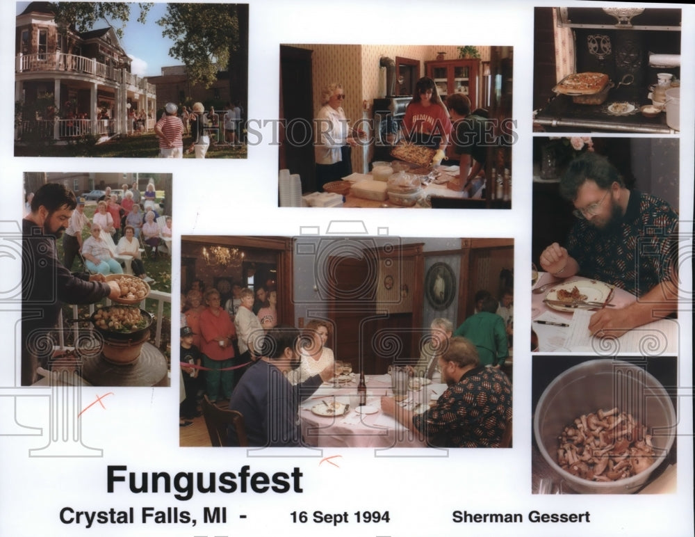 1994 Photos from Fungus Fest in Crystal Falls, Michigan - Historic Images