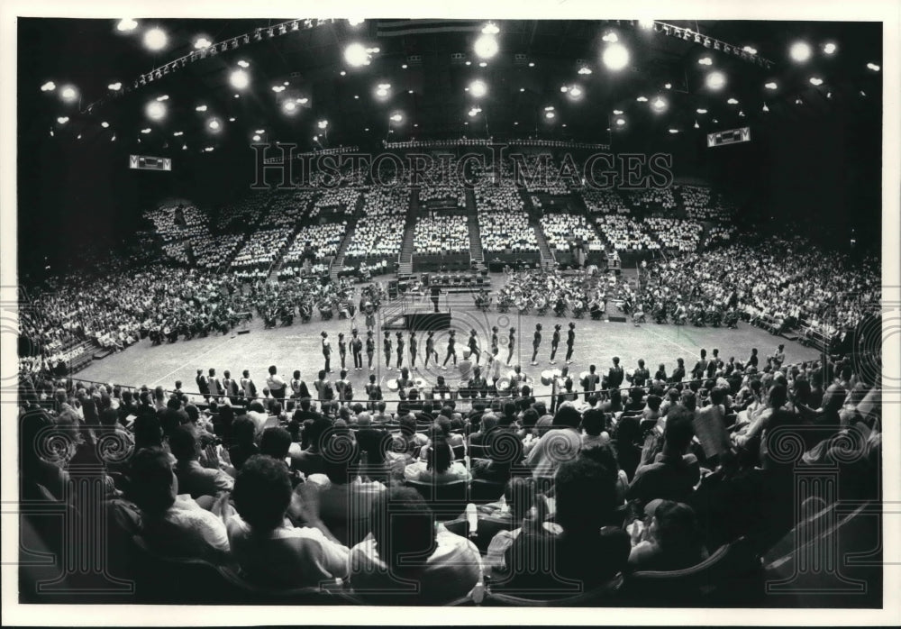 1986 Milwaukee Public Schools Music Festival opens at Arena - Historic Images