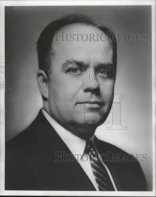 Press Photo Watertown, Wisconsin - Raymond G. Nordstrom, Hevi-Duty Electric Co. - Historic Images