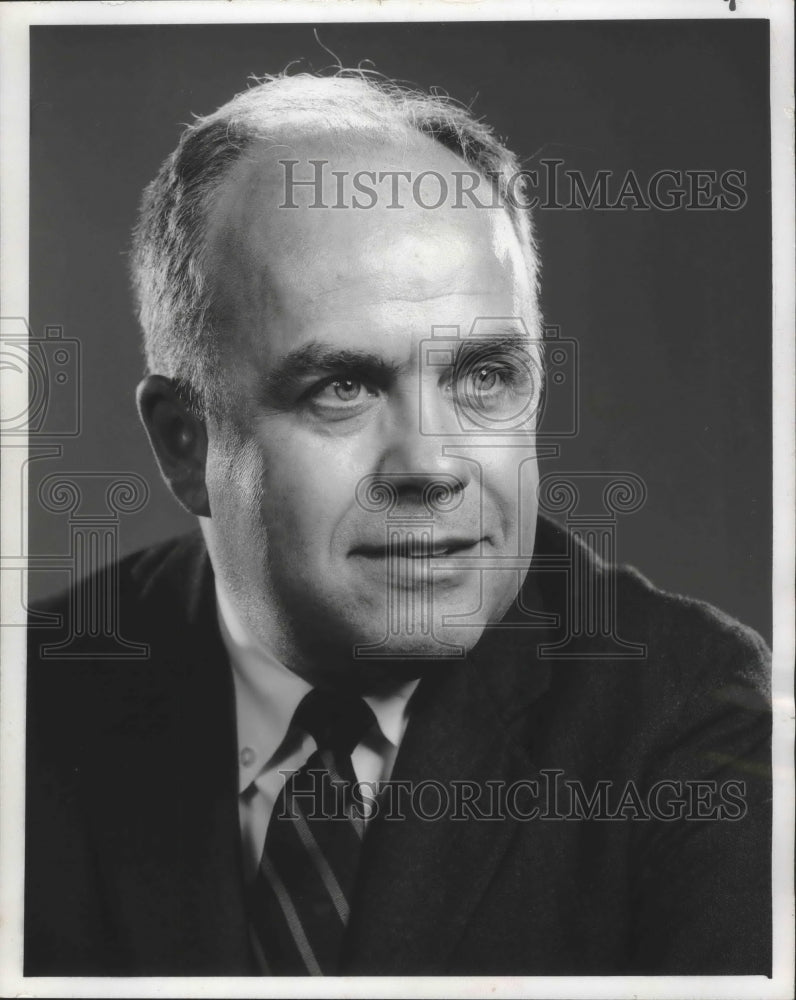 1966 Press Photo R.G. Nordstrom, vice-president, Alliis-Chalmers, Milwaukee- Historic Images