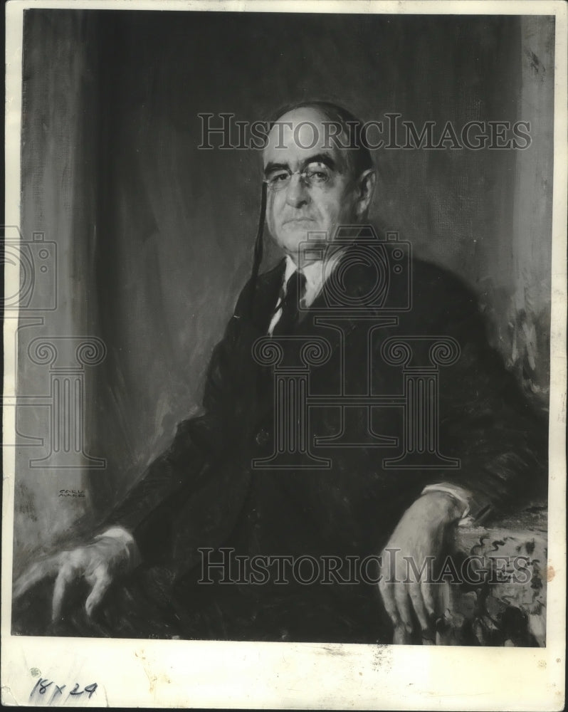 1941 Press Photo Portrait of Lucius W. Nieman - mjb71408 - Historic Images
