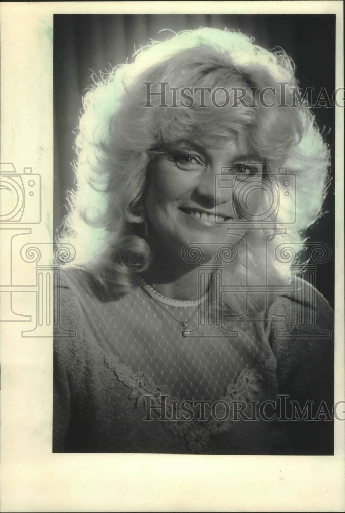1983 Carol Ann Nelson, Contestant in Mrs. Wisconsin Contest - Historic Images