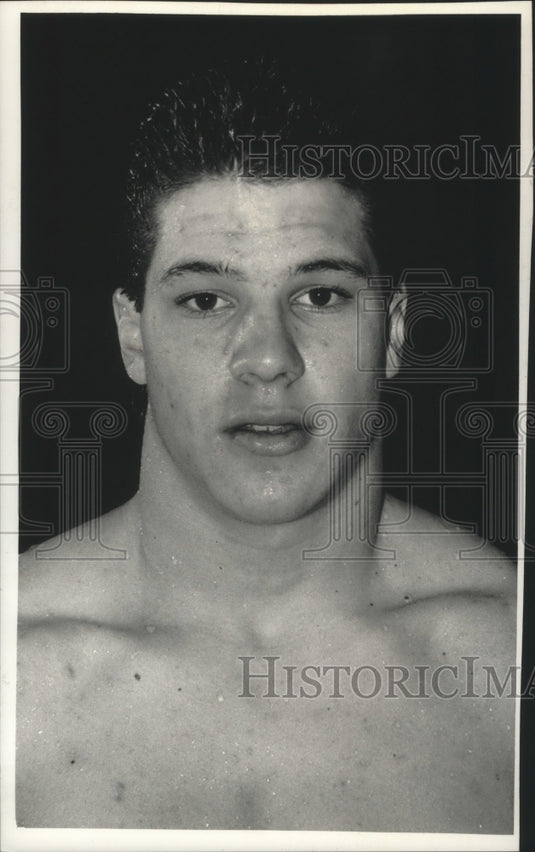 1990 Todd Neuenfeldt, Waukesha North High School, Wisconsin-Historic Images