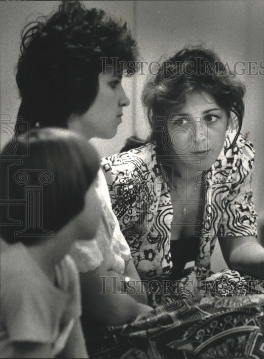 1992 Masha Okuneva translates English to Russian-Historic Images