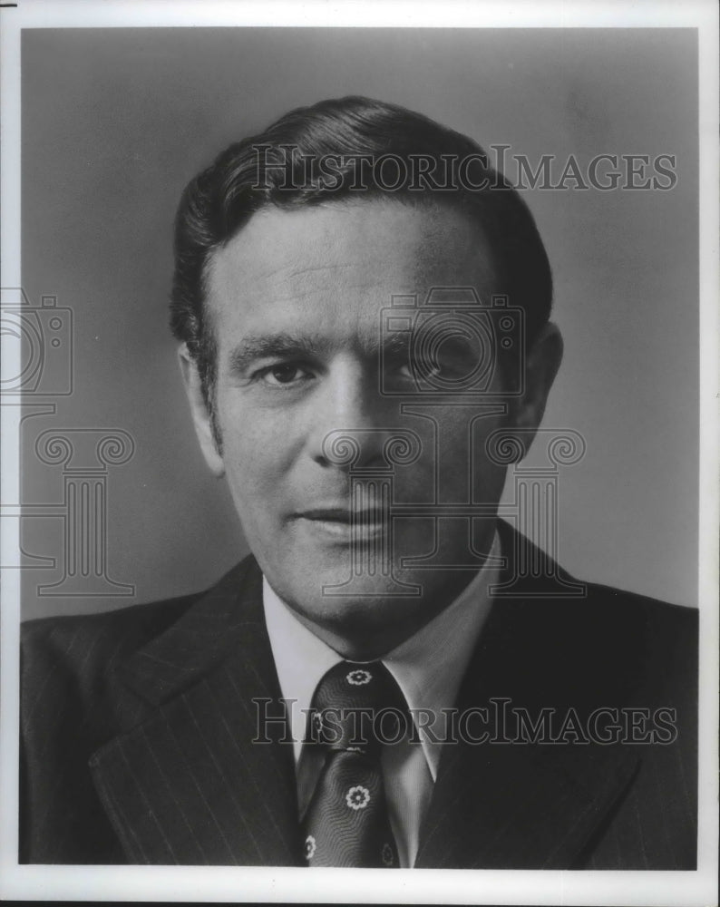 1972 Press Photo James J Needham, NYSE Chairman - mjb71812 - Historic Images