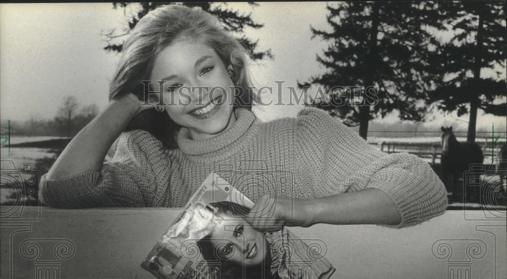 1983 Brookfield Central junior, Mara Neseman in Teen Magazine-Historic Images