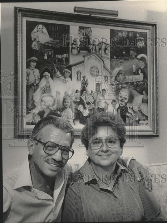 1984 Press Photo Rose and Paul Ianelli, Italian-American Voters - Historic Images