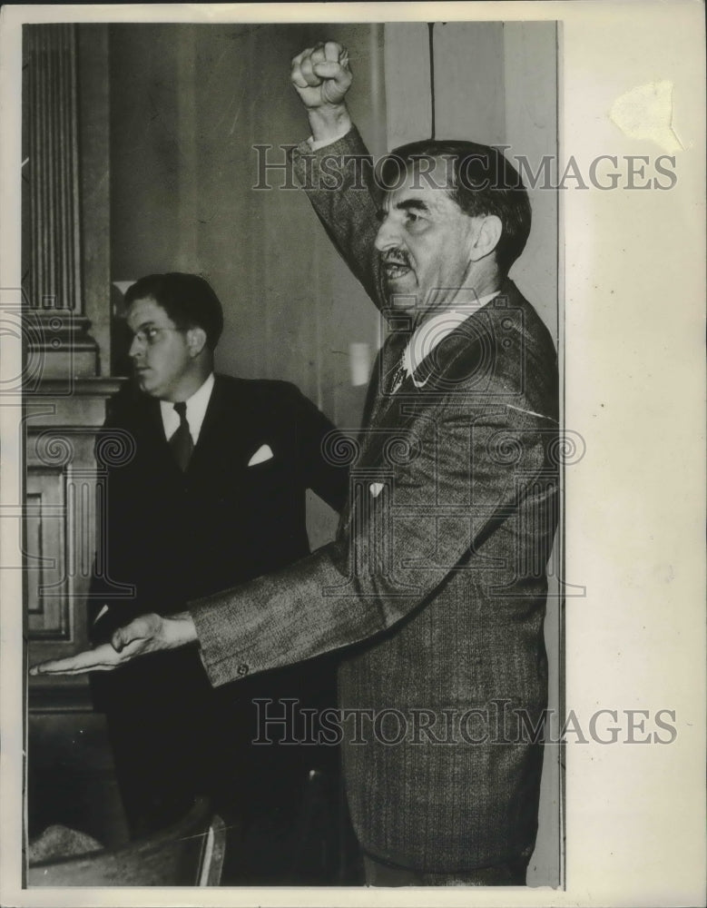1964 Press Photo Daniel Hoan, former Mayor of Milwaukee - mjb72088 - Historic Images