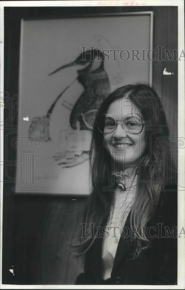 1978 Press Photo Barbara Hoffman Arts Development Council director Milwaukee - Historic Images