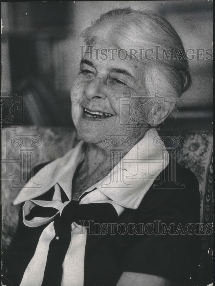 1974 Press Photo Margaret Hoben, Wisconsin Civil Liberties Union - mjb72228 - Historic Images