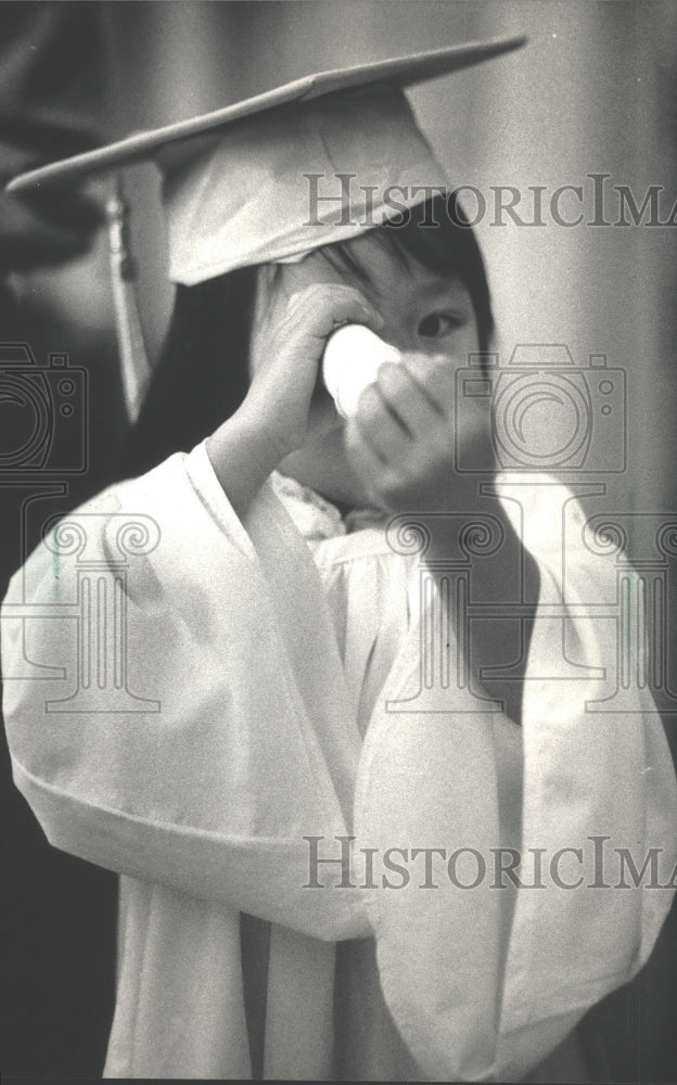 1988 Press Photo Phanavanh Lengphonpraseuth, Next Door Foundation graduate - Historic Images