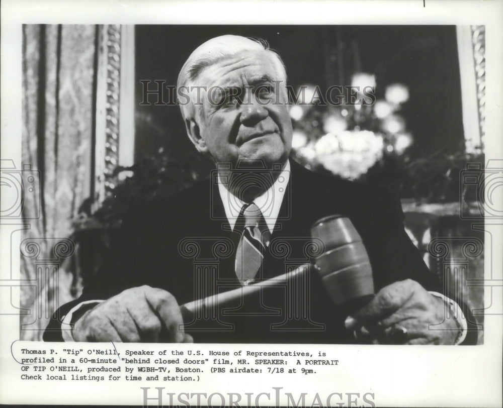 1978 Thomas P. "Tip" O'Neill, Speaker, U.S. House of Representatives-Historic Images