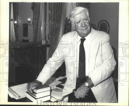 1982 Press Photo Thomas P. O'Neill, Speaker, U.S. House of Representatives - Historic Images