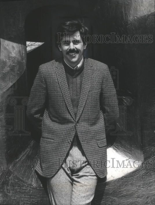 1979 Howard Morland book author about the Hydrogen Bomb - Historic Images
