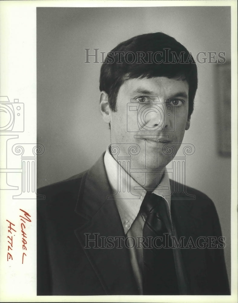 1981 Michael Hittle, Faculty Dean, Lawrence University, Wisconsin-Historic Images