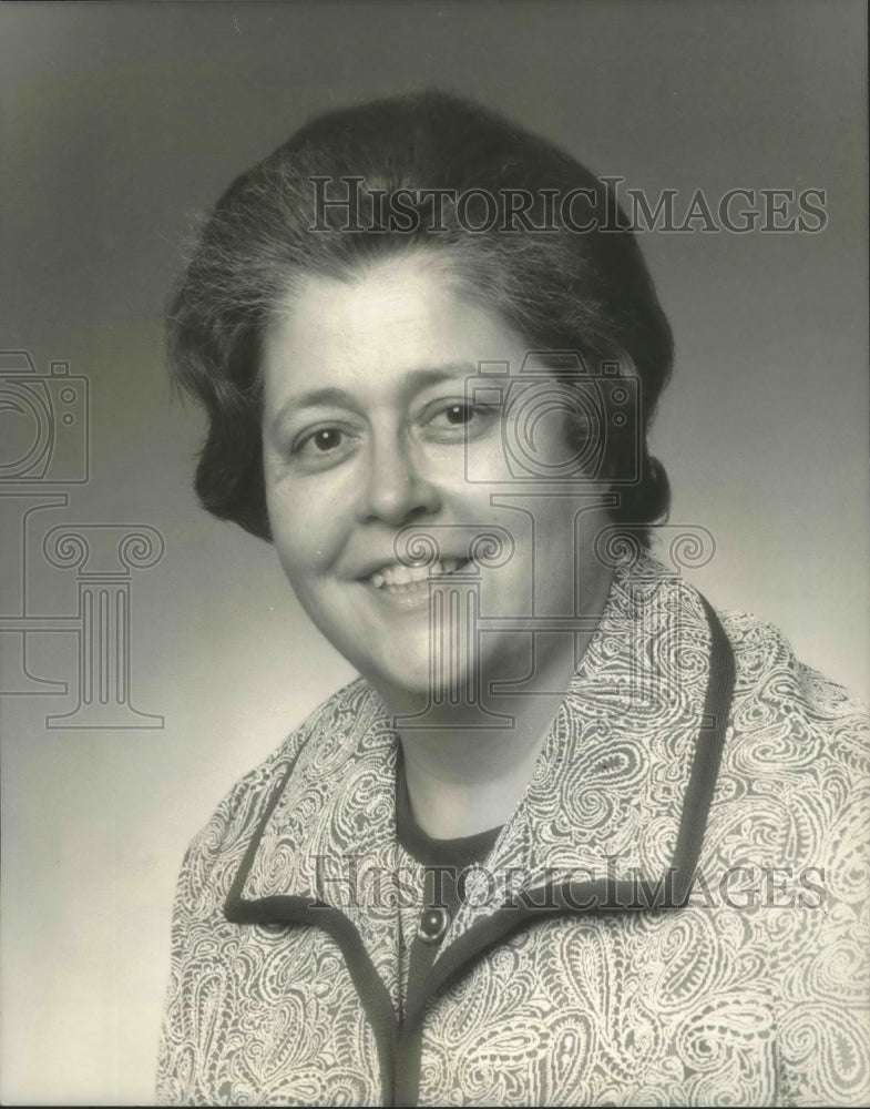 1975 Press Photo Betty Murphy, Chairman, National Labor Relations, Washington DC - Historic Images