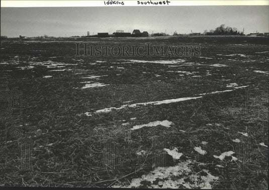 1980 Press Photo Mt. Pleasant, WisconsinSite of proposed prison - mjb74118 - Historic Images