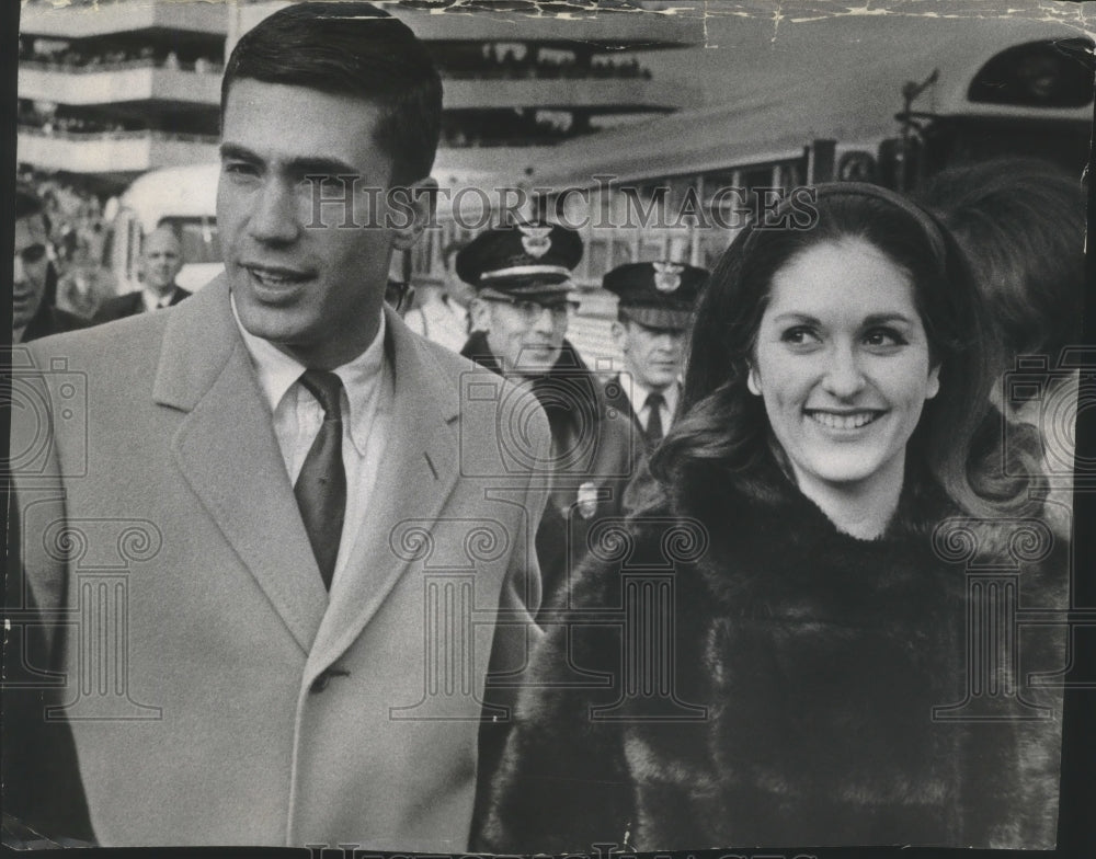 1967 Charles Robb and Lynda Johnson in Milwaukee-Historic Images