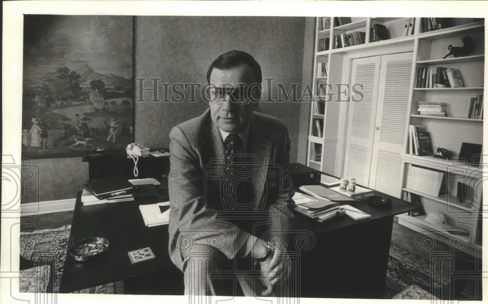 1981 Press Photo John L. Murray, president, Universal Foods - mjb74306-Historic Images