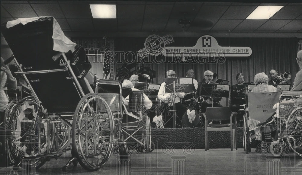 1984 Residents of Mount Carmel Health Care Center, Melody Makers - Historic Images