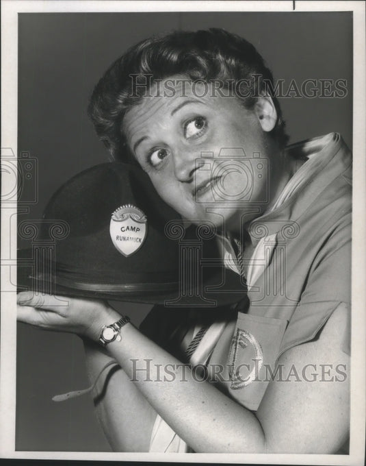 1966 Alice Nunn, plays Mahalia May Gruenecker in NBC's Camp Runamuck-Historic Images