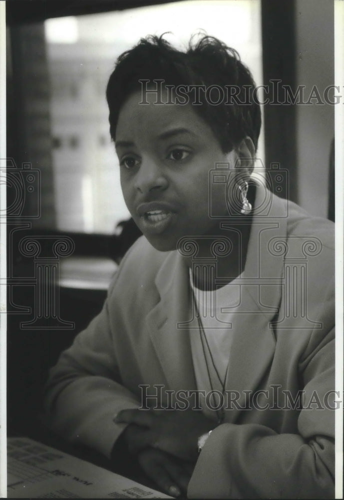 1994 Denise Mosley janitorial contractor-Historic Images