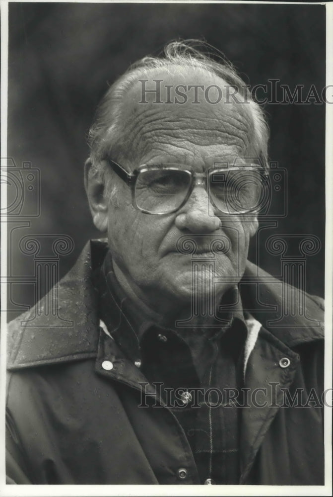 1991 Press Photo Ralph Mortier of Spooner Wisconsin - mjb74825 - Historic Images