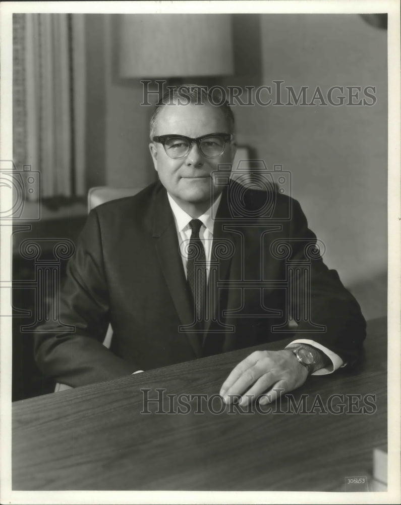 1970 H. G. Mullet, Chairman at Bradley Washfountain Co. in Wisconsin-Historic Images