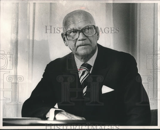 1975 Finland's President Urho K. Kekkonen-Historic Images