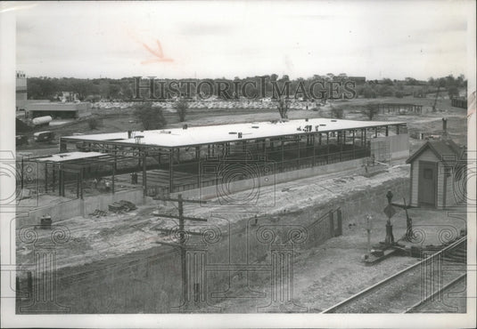 1956 General Motors loading dock at Janesville, Wisconsin-Historic Images
