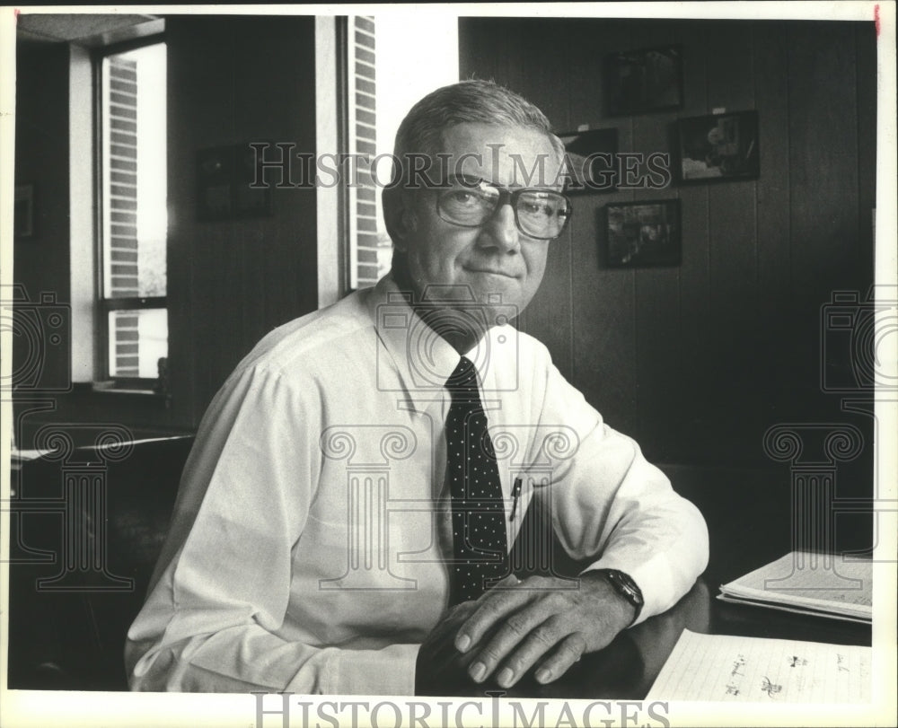 1979 Press Photo Edward J. Keane, President - mjb75350 - Historic Images