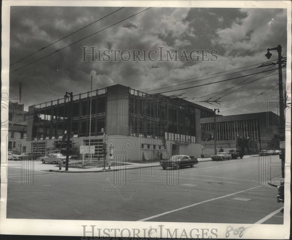 1961 Press Photo New firehouse for Milwaukee Fire Department - mjb75395 - Historic Images