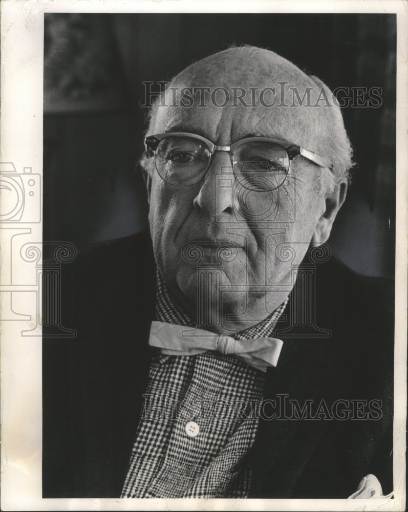 1966 Press Photo William Kellett, retired Menasha industrialist - mjb75614 - Historic Images
