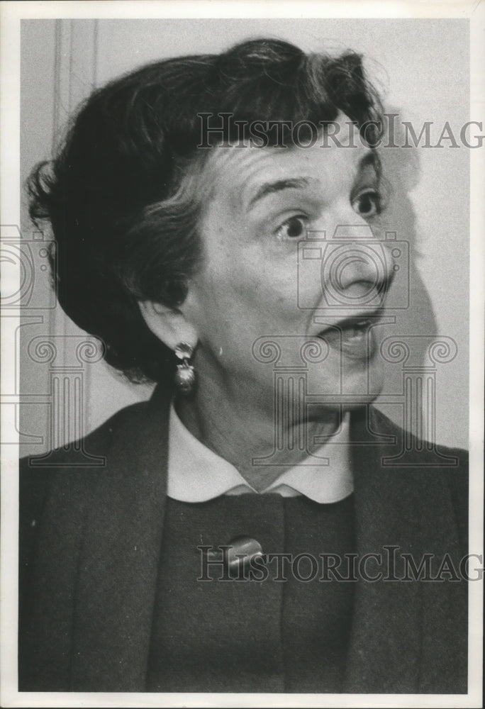 1950 Press Photo Mrs. Lilian G. Jones, granddaughter of Alexander Graham Bell-Historic Images