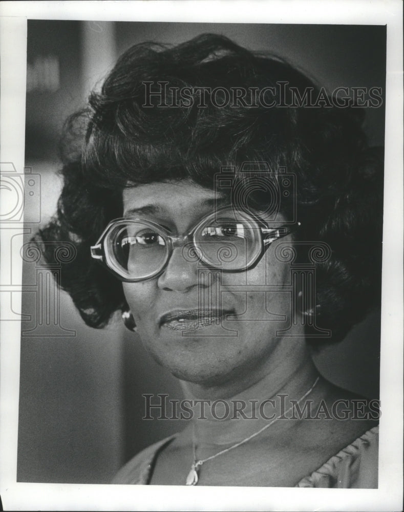 1978 Press Photo Faustine C Jones, Author, Professor of Howard University - Historic Images