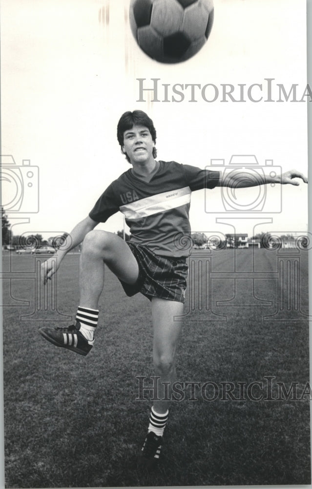 1985 Kris Kelderman&#39;s soccer talent took him to China - Historic Images