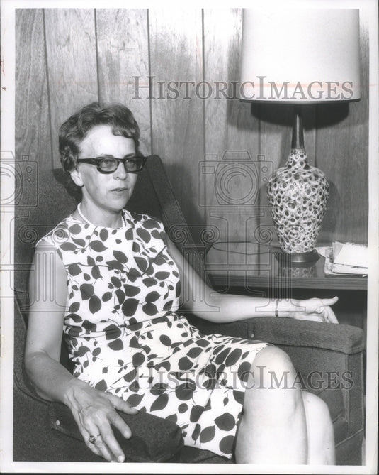 1986 Press Photo Miss Ingrid N. Janelid, home economist - mjb75826 - Historic Images